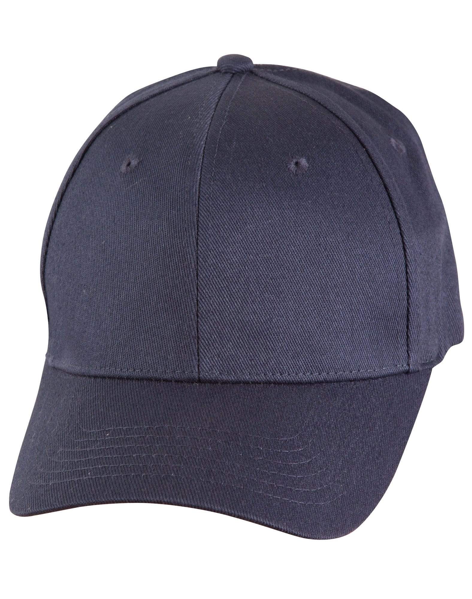 Cotton Fitted Cap Ch36 Active Wear Winning Spirit Navy S